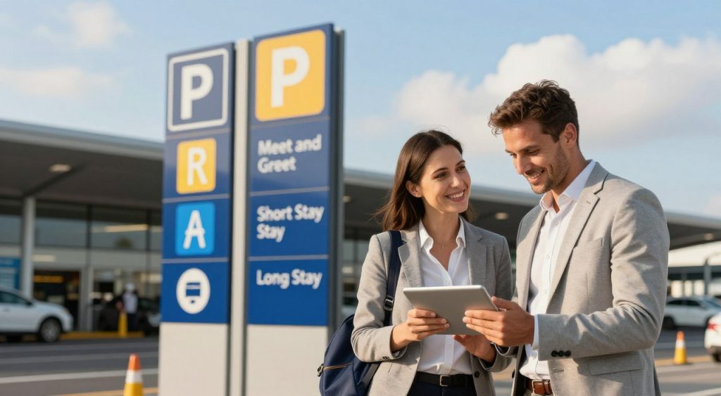 comparing best parking options at Southampton Airport comparing-best-parking-options-at-Southampton-Airport-1024x563