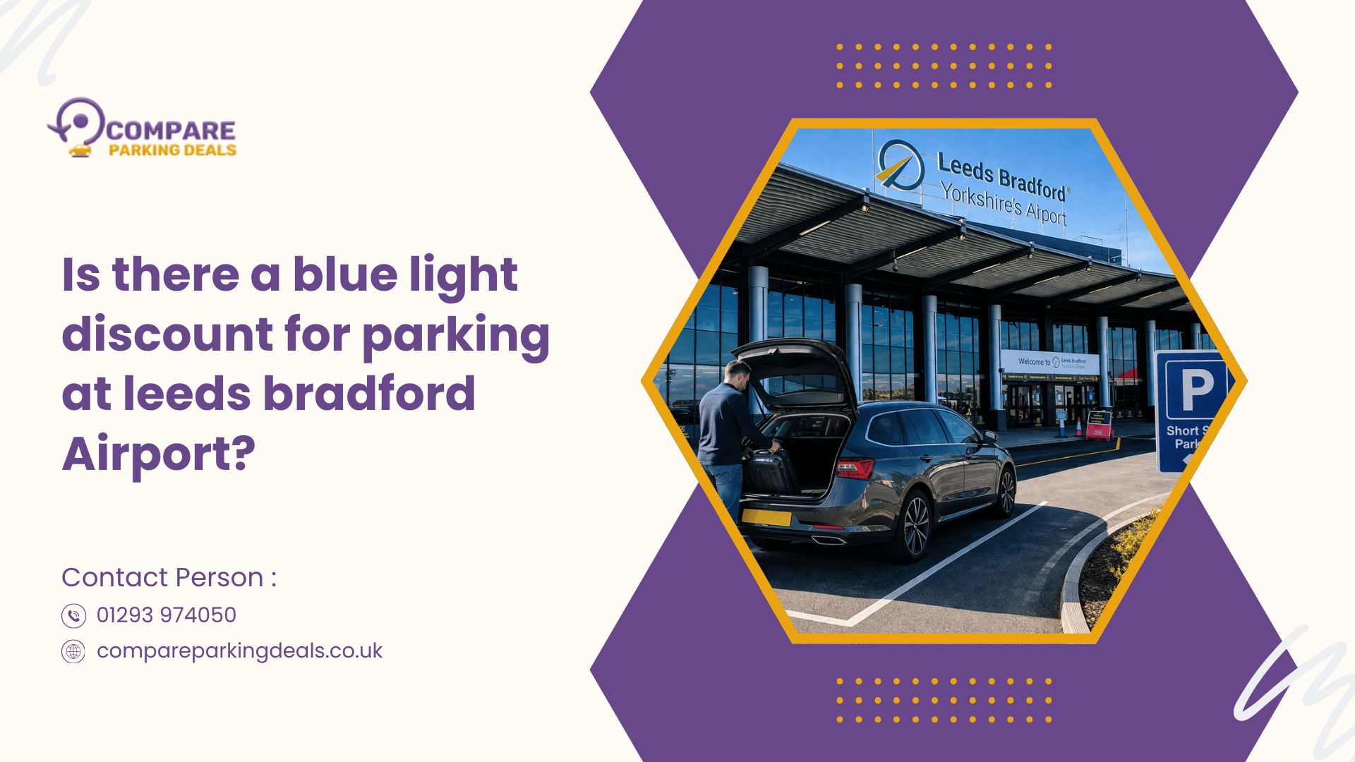 Leeds Bradford Airport Parking Blue Light Discount | Can You Save?